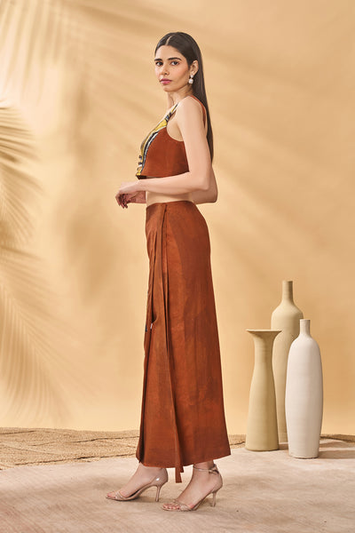 Masaba Two Faced Pareo Set indian designer wear online shopping melange singapore