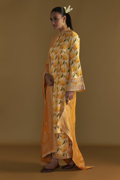 Masaba Vanilla Mist Culotte Set Indian designer wear online shopping melange singapore