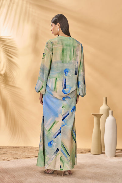 Masaba Whirl Wind Trumpet Skirt Set indian designer wear online shopping melange singapore