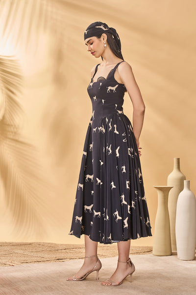 Masaba Woof Whimsy Corset Dress indian designer wear online shopping melange singapore