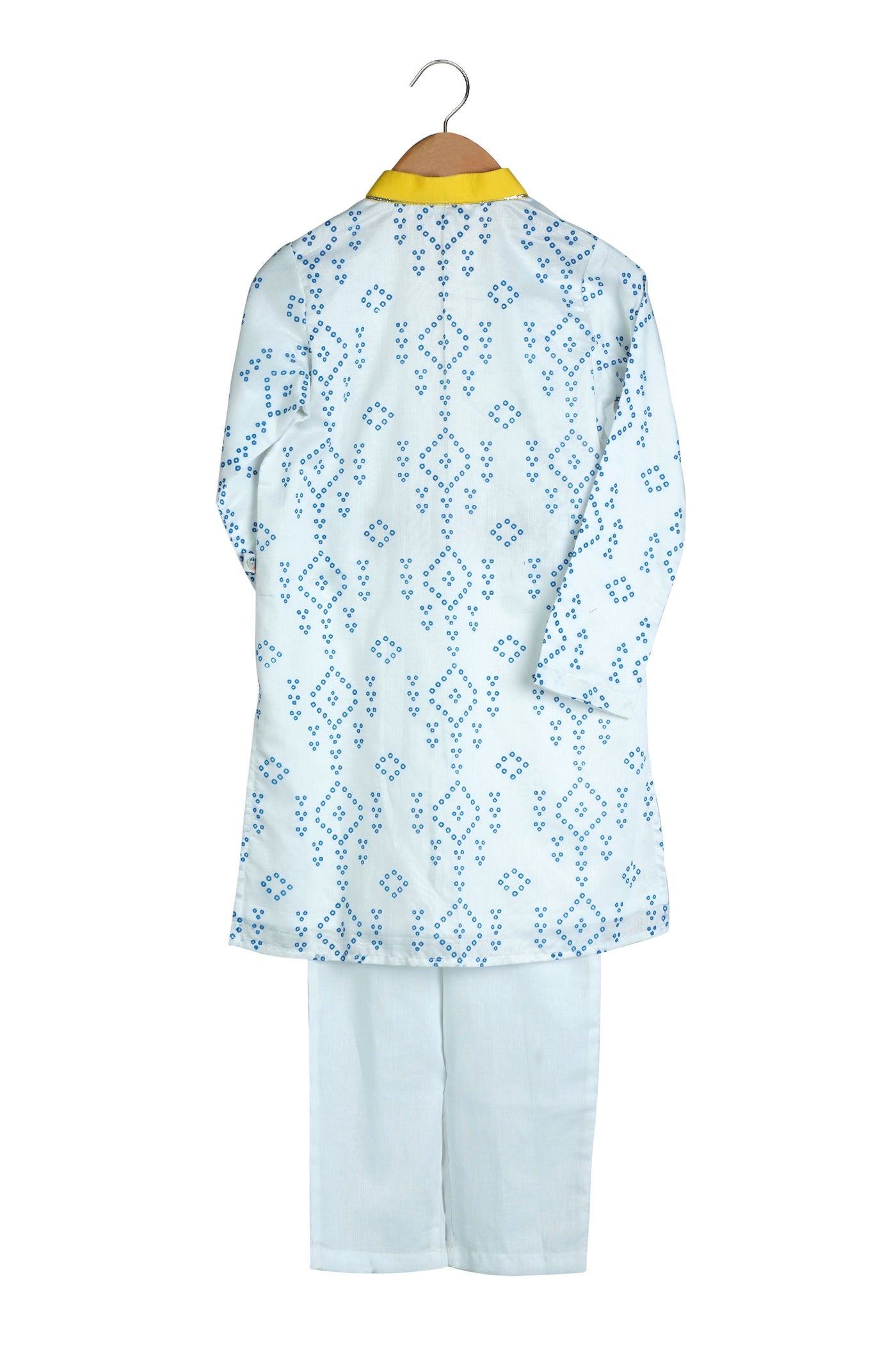 Mi Dulce An'ya Embroidered Bandhej Kurta indian designer wear online shopping melange singapore