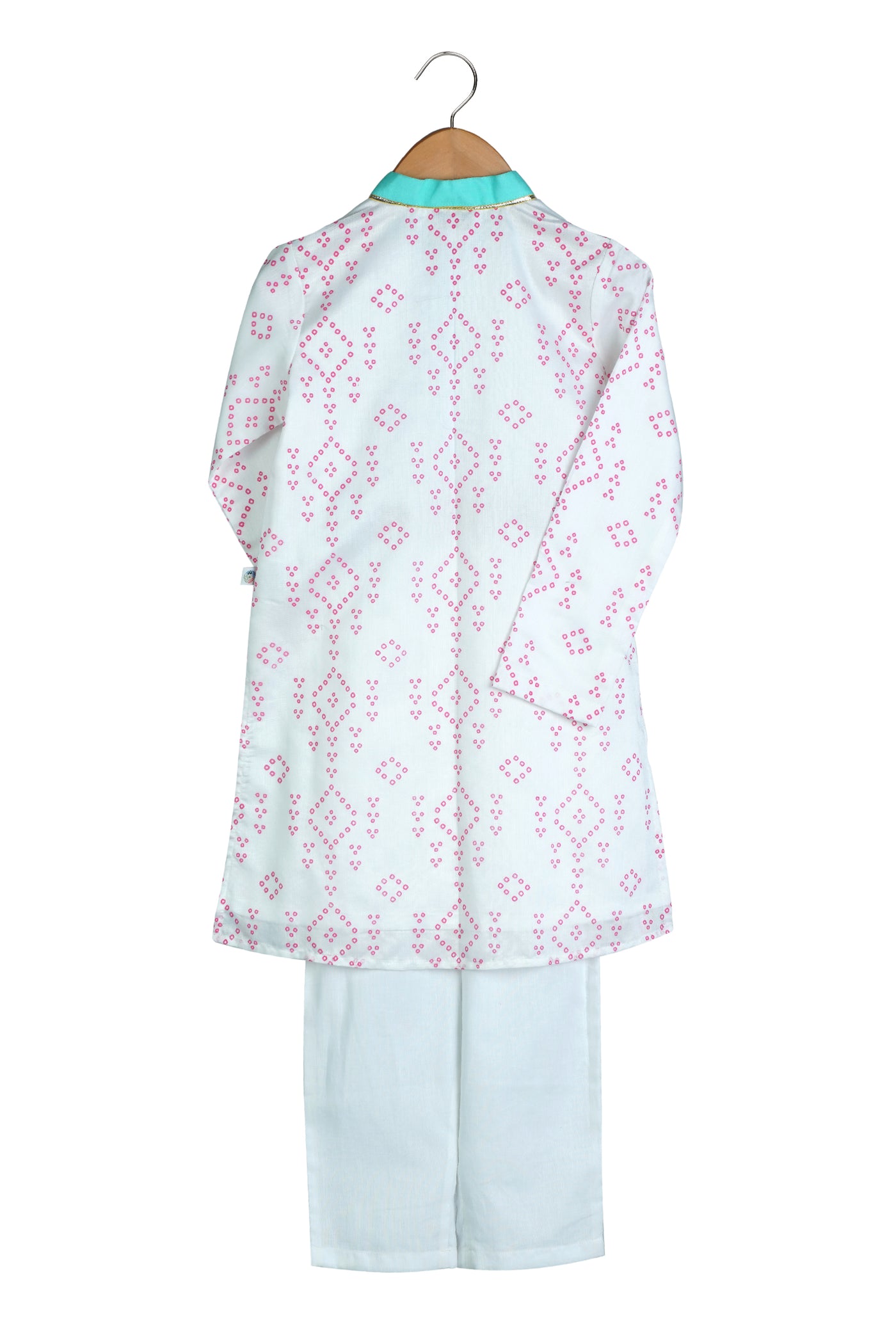 Mi Dulce An'ya Embroidered Bandhej Kurta indian designer wear online shopping melange singapore