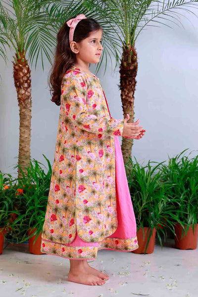 Mi Dulce An'ya Pomegranate Off Shoulder Top And Draped Skirt Set indian designer wear online shopping melange singapore 
