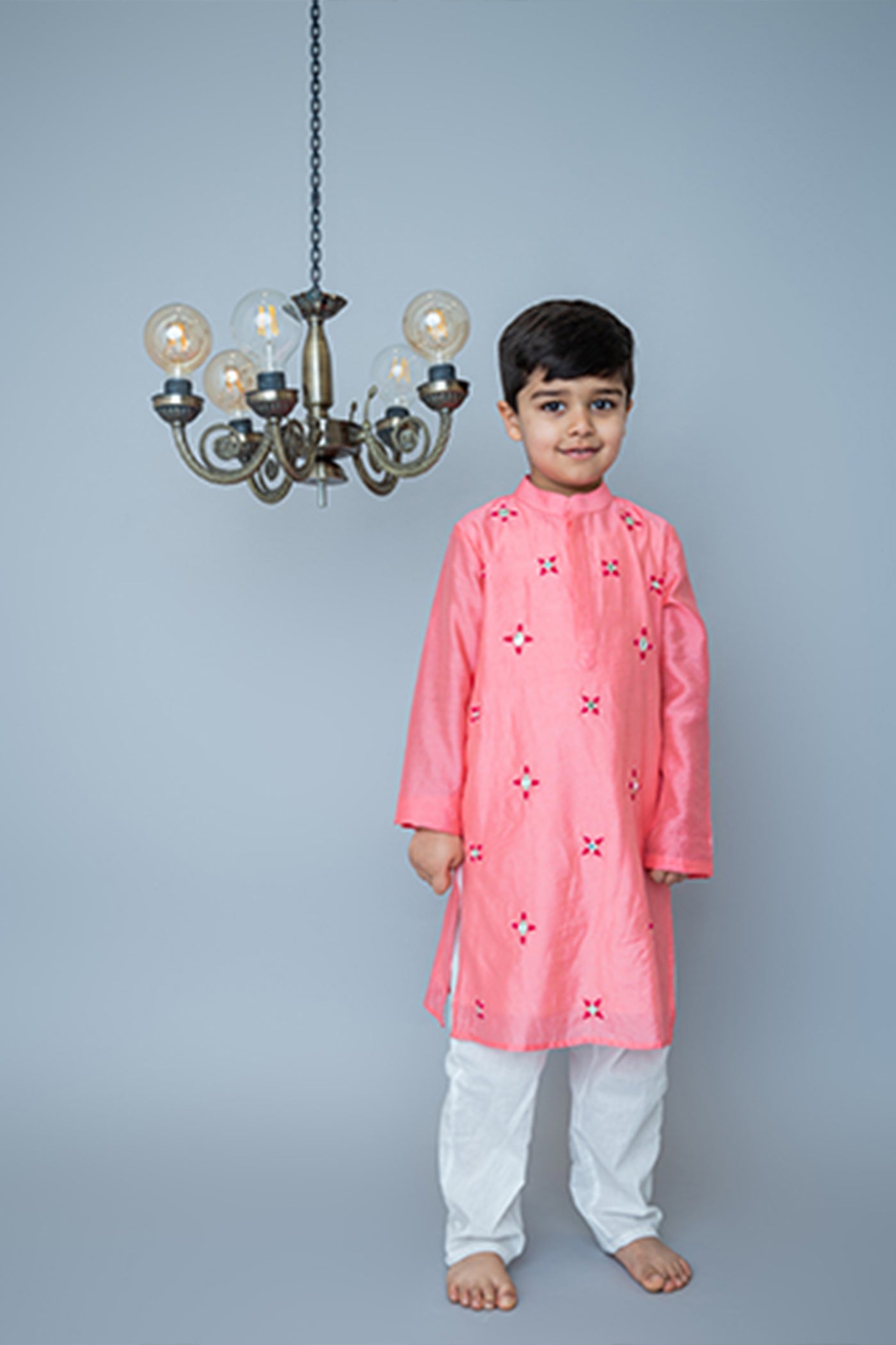 Mi Dulce Anya All Over Embroidered Kurta Set indian designer wear online shopping melange singapore