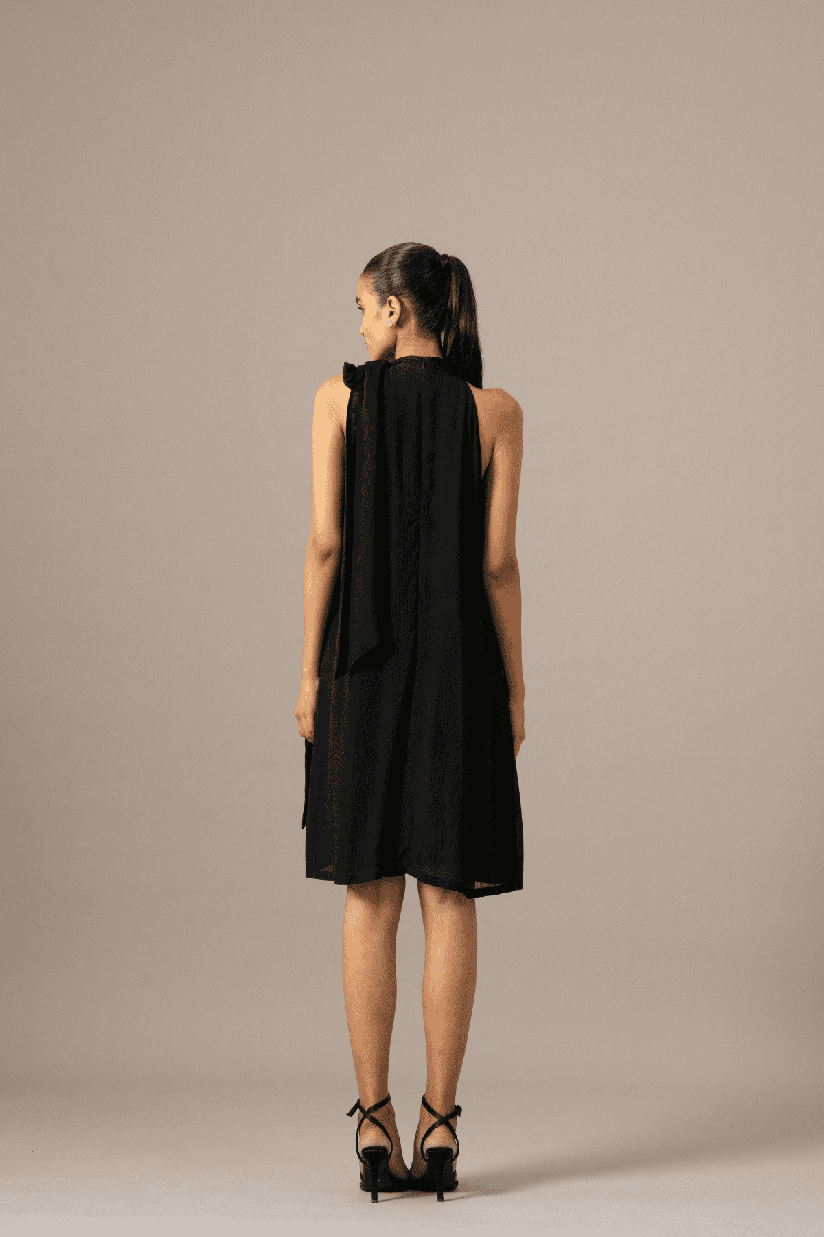 Namrata Joshipura Fern Halter Dress indian designer wear online shopping melange singapore 
