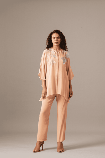 Namrata Joshipura Katnis Side Frill Coord indian designer wear online shopping melange singapore 