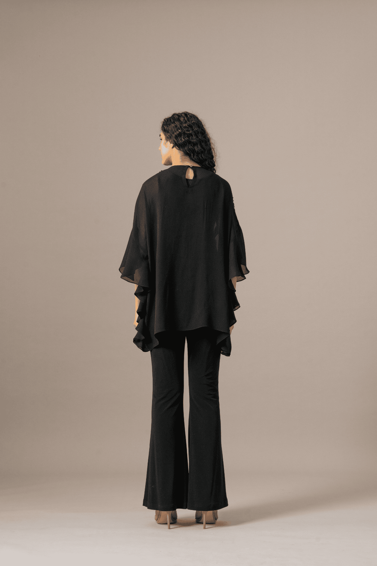Namrata Joshipura Katnis Side Frill Tunic indian designer wear online shopping melange singapore 
