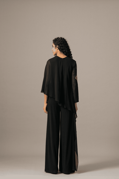 Namrata Joshipura Lego Katnis Front Flap Jumpsuit indian designer wear online shopping melange singapore 