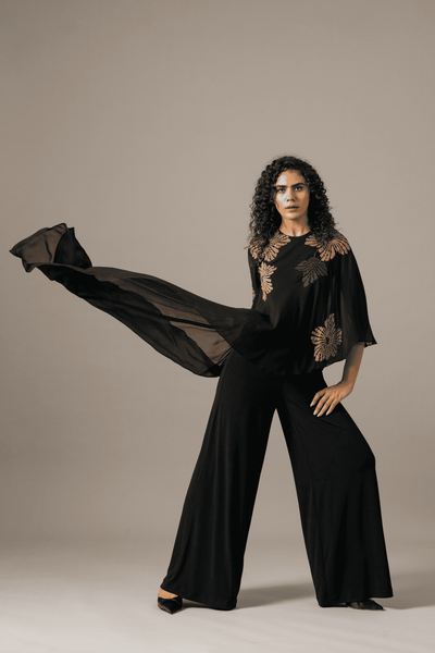 Namrata Joshipura Lego Katnis Front Flap Jumpsuit indian designer wear online shopping melange singapore 