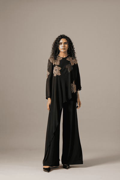 Namrata Joshipura Lego Katnis Front Flap Jumpsuit indian designer wear online shopping melange singapore 