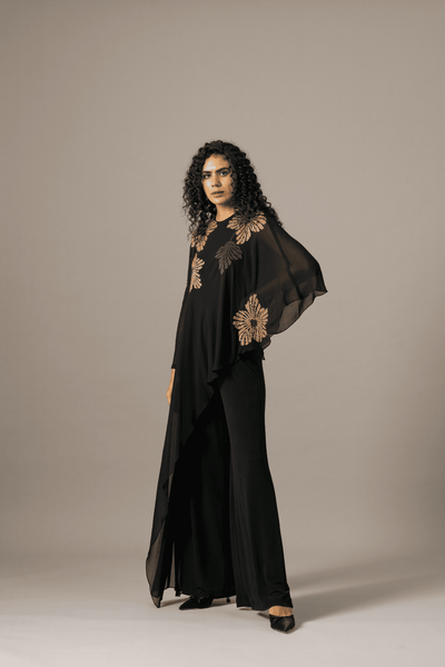 Namrata Joshipura Lego Katnis Front Flap Jumpsuit indian designer wear online shopping melange singapore 