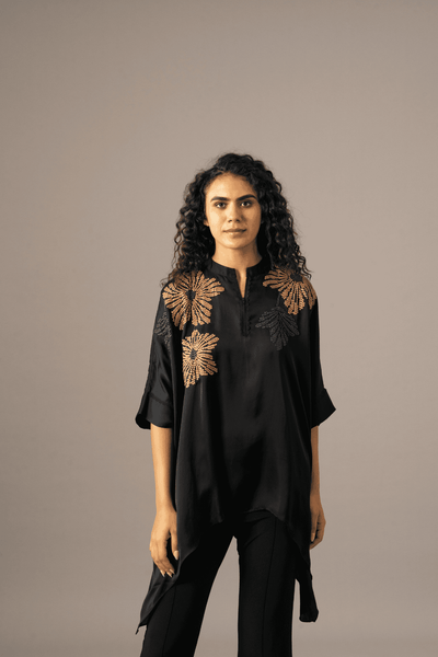 Namrata Joshipura Lego Katnis Handkerchief Tunic indian designer wear online shopping melange singapore 
