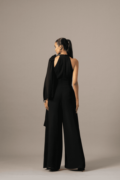 Namrata Joshipura Matrix Box Pleat Jumpsuit indian designer wear online shopping melange singapore 
