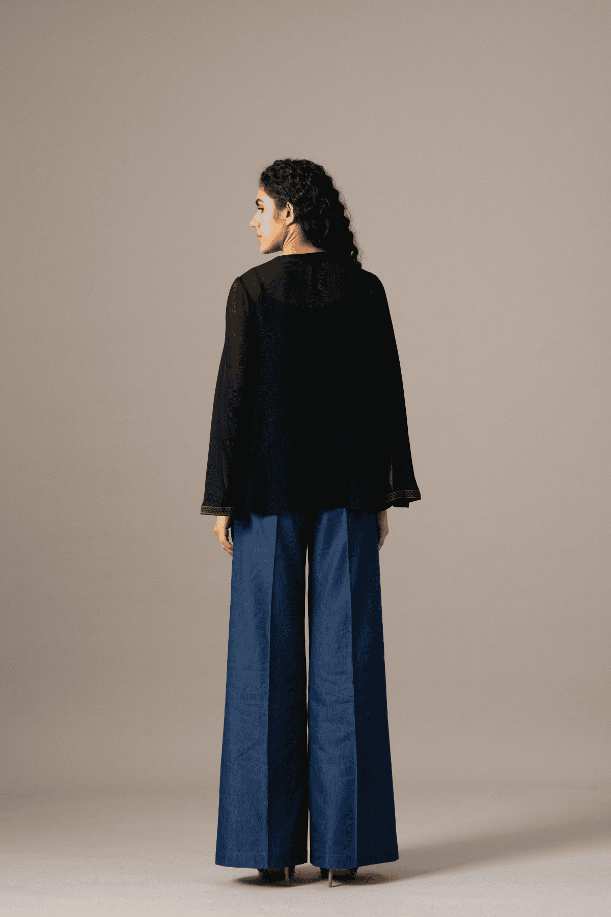 Namrata Joshipura Matrix Zipper Double Layer Top indian designer wear online shopping melange singapore 