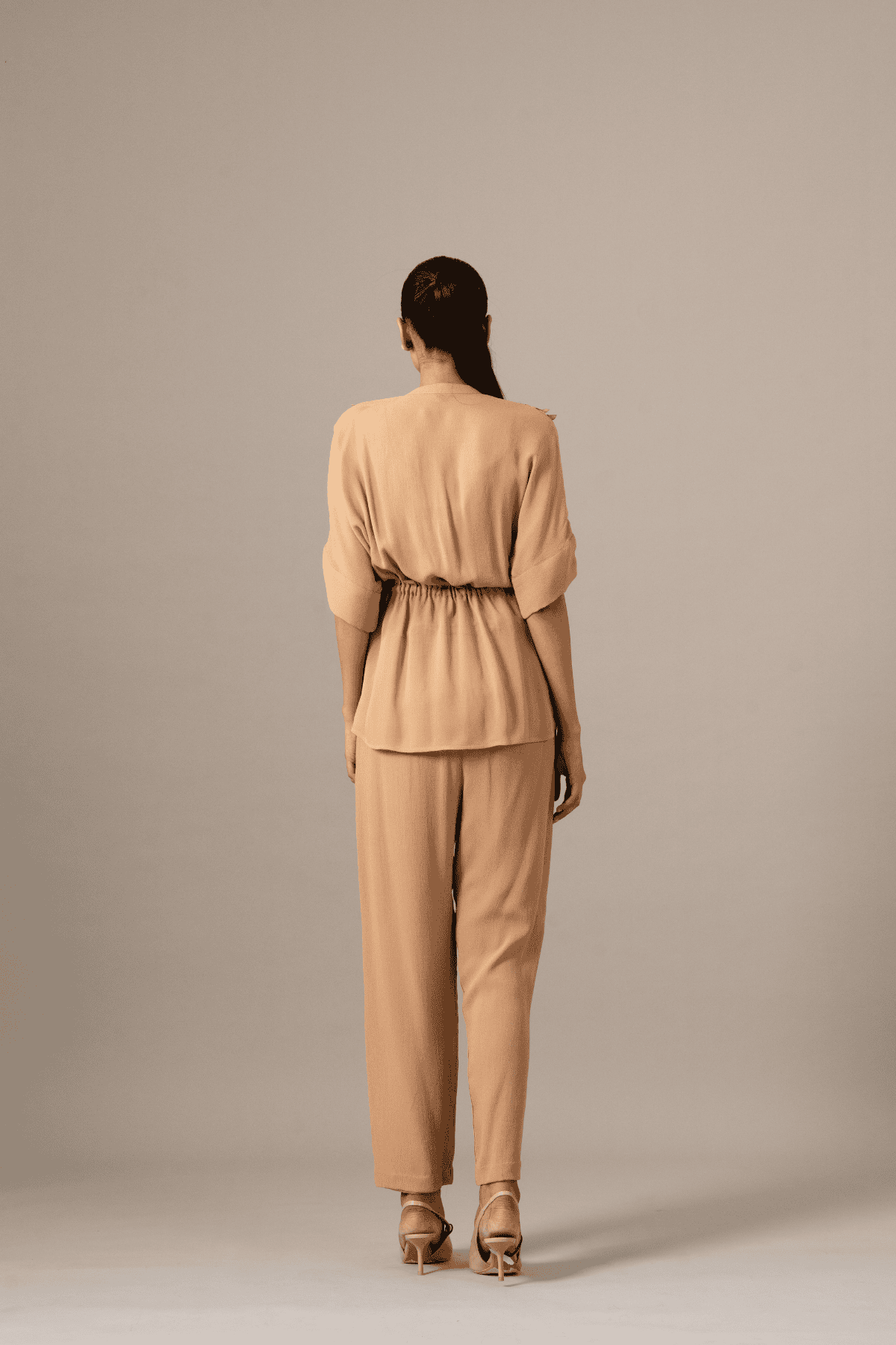 Namrata Joshipura Nigella Front Open String Coord Set indian designer wear online shopping melange singapore 
