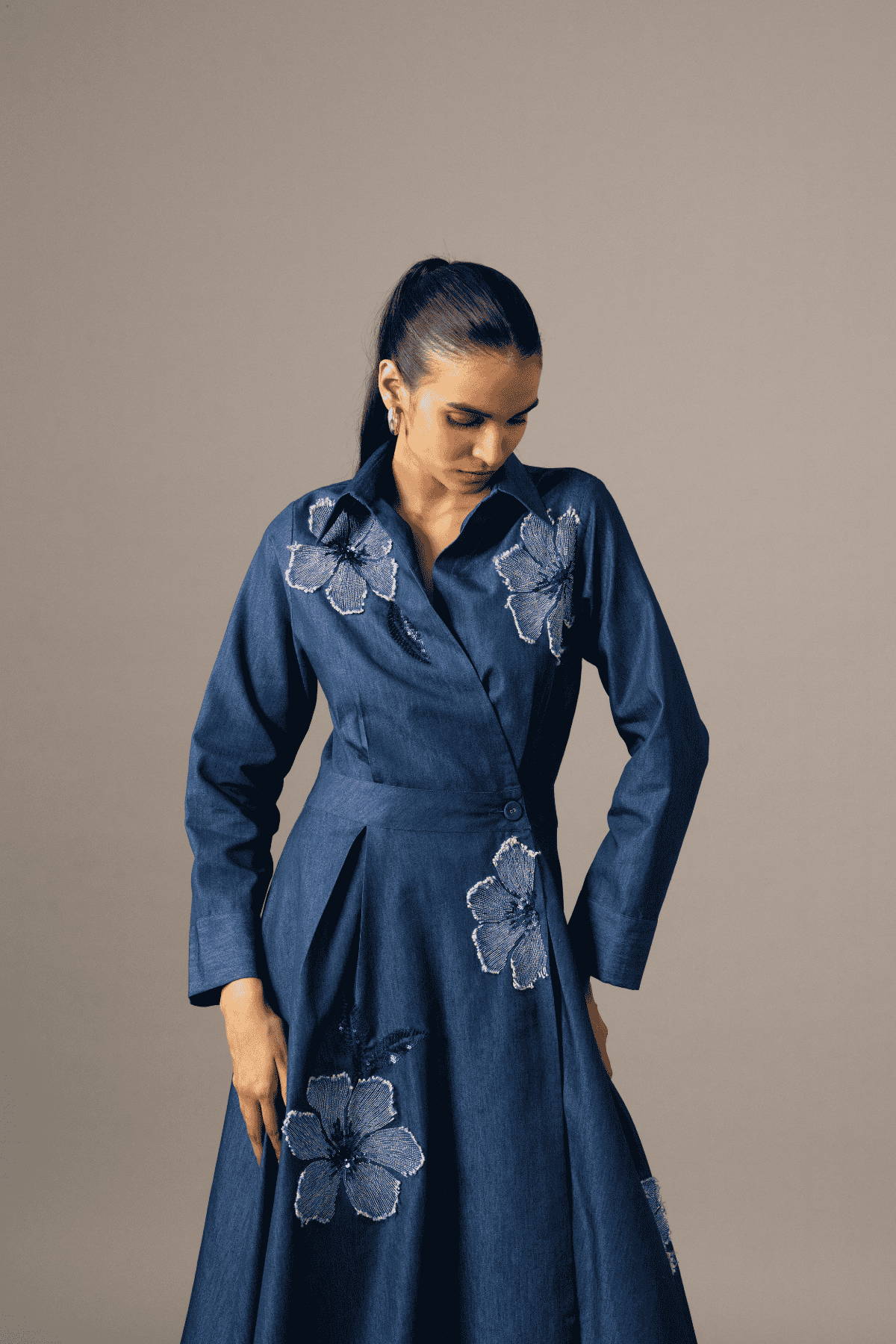 Dress indian designer wear online shopping melange singapore 