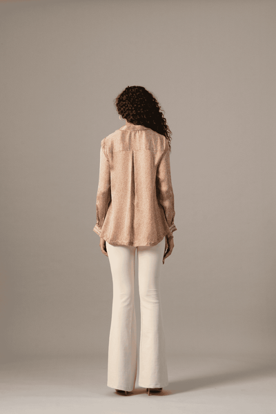 Namrata Joshipura Reeva Handkerchief Shirt indian designer wear online shopping melange singapore 