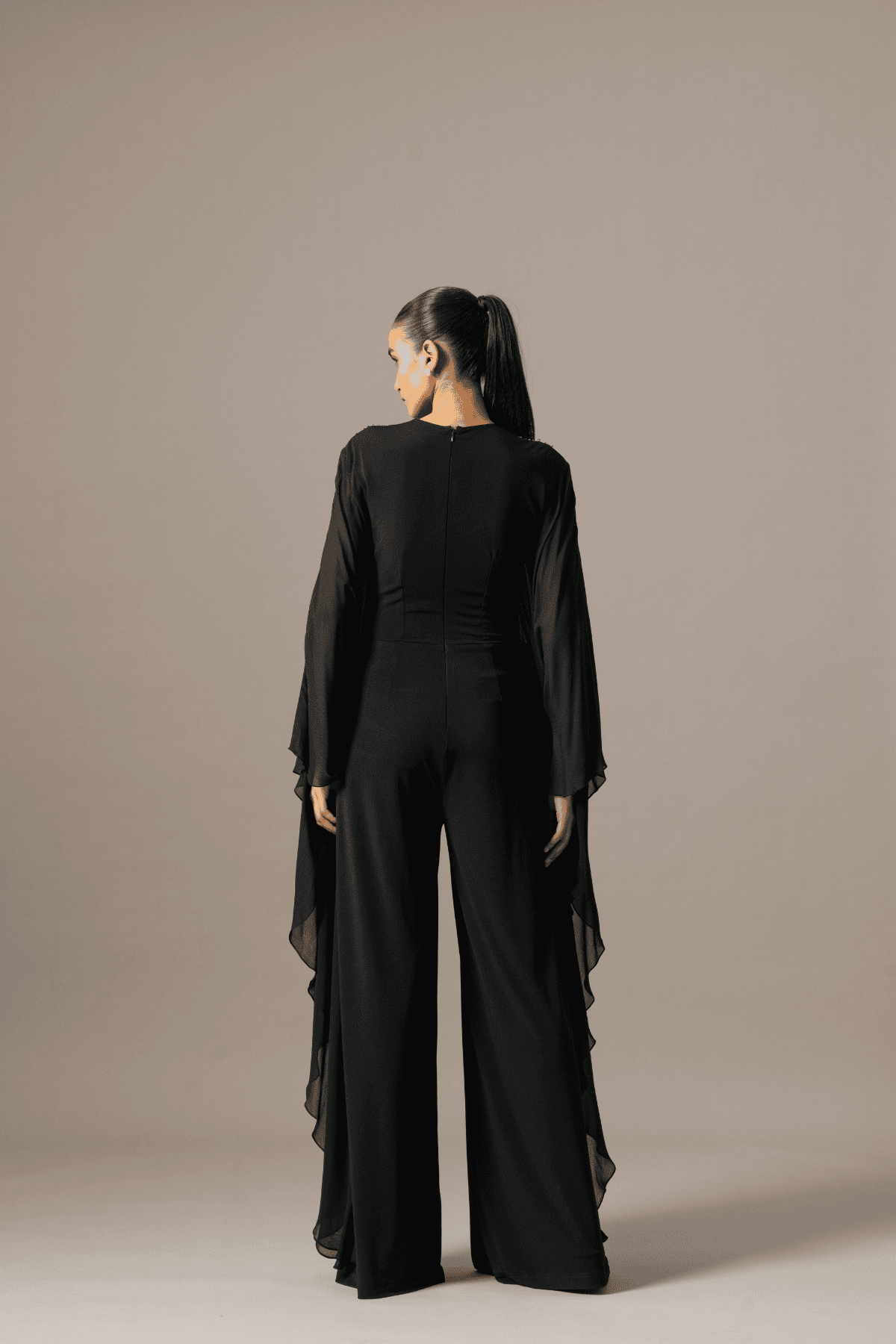 Namrata Joshipura Star Boy Batwing Jumpsuit indian designer wear online shopping melange singapore 
