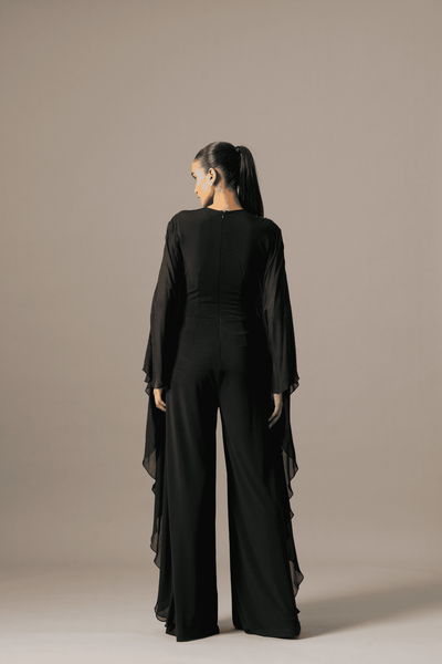 Namrata Joshipura Star Boy Batwing Jumpsuit indian designer wear online shopping melange singapore 
