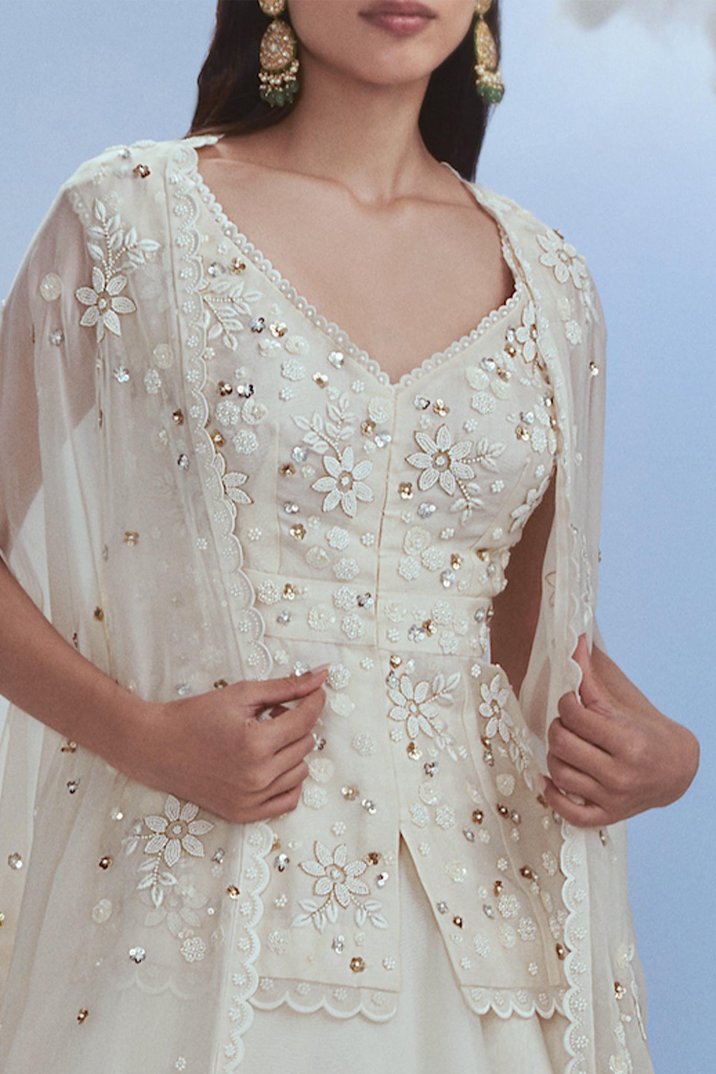 Nachiket Barve Babylon Lehenga indian designer wear online shopping melange singapore