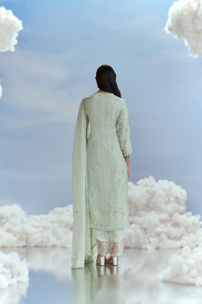 Nachiket Barve Babylon Straight Cut Kurta Set indian designer wear online shopping melange singapore