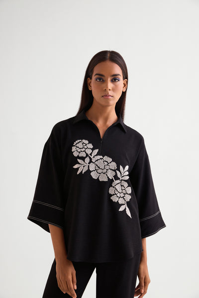 Namrata Joshipura Alice Boxy Co-ord Set indian designer wear online shopping melange singapore
