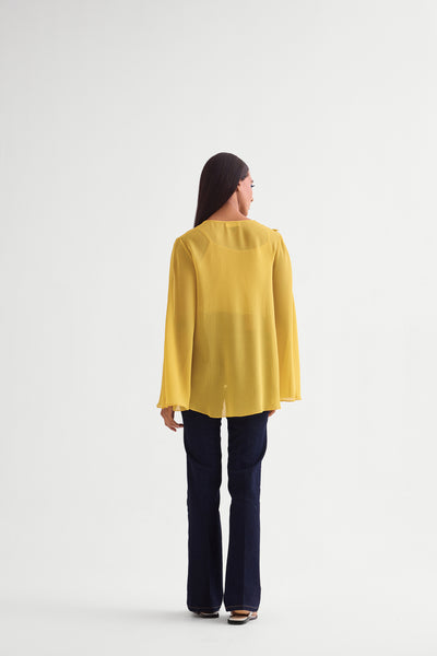 Namrata Joshipura Amelia Double Layerd Top indian designer wear online shopping melange singapore