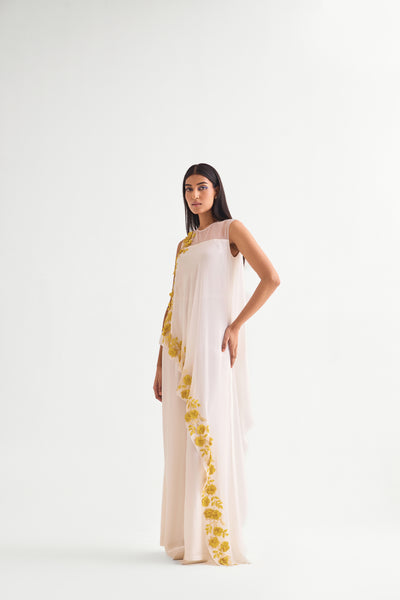 Namrata Joshipura Amelia Paneled Jumpsuit indian designer wear online shopping melange singapore