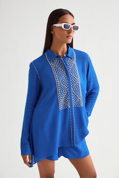 Namrata Joshipura Ava Handkerchief Top indian designer wear online shopping melange singapore