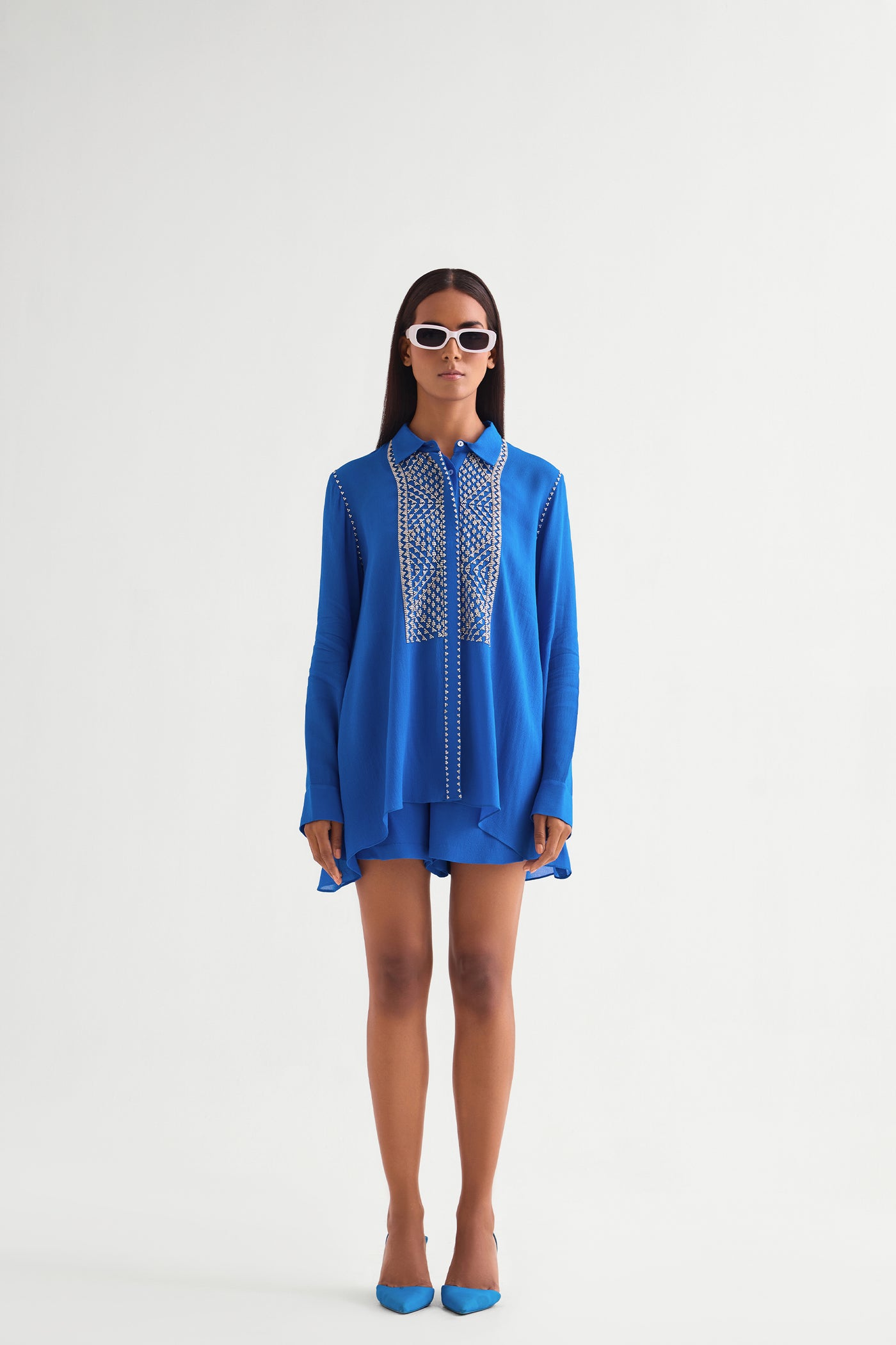 Namrata Joshipura Ava Handkerchief Top indian designer wear online shopping melange singapore