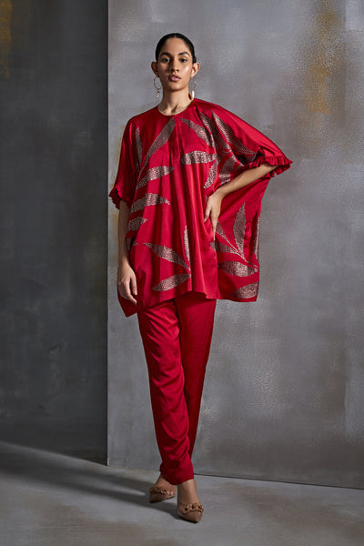 Namrata Joshipura Calathea Kaftan Co-Ord Set Indian designer wear online shopping melange singapore