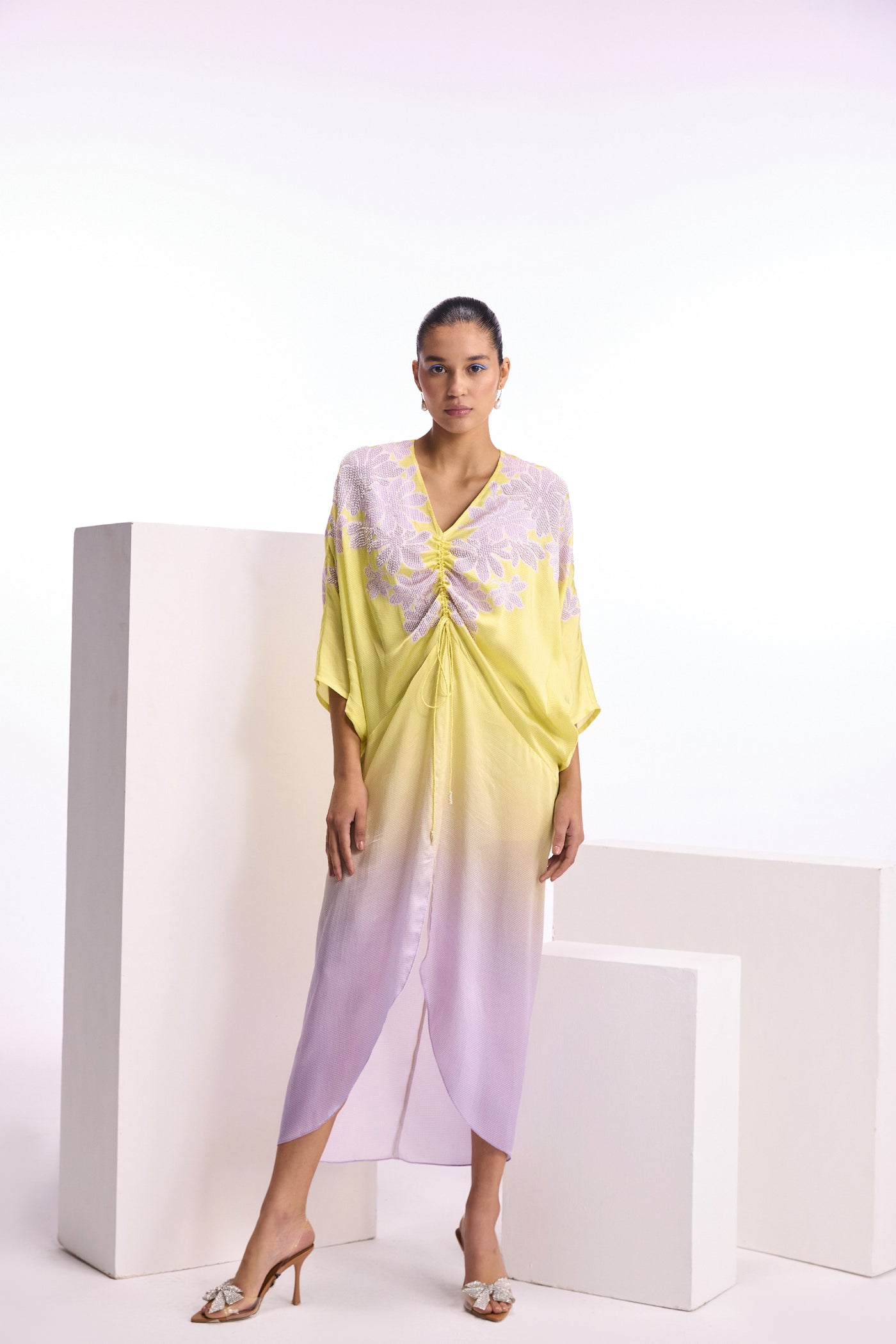 Namrata Joshipura Cerelia Drape Dress indian designer wear online shopping melange singapore