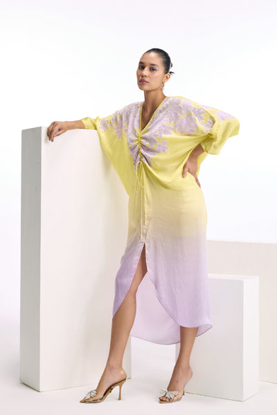 Namrata Joshipura Cerelia Drape Dress indian designer wear online shopping melange singapore