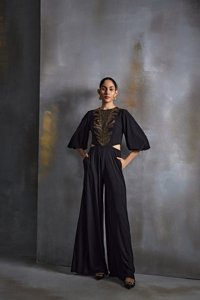 Namrata Joshipura Cordelia Cut Out Jumpsuit Indian designer wear online shopping melange singapore