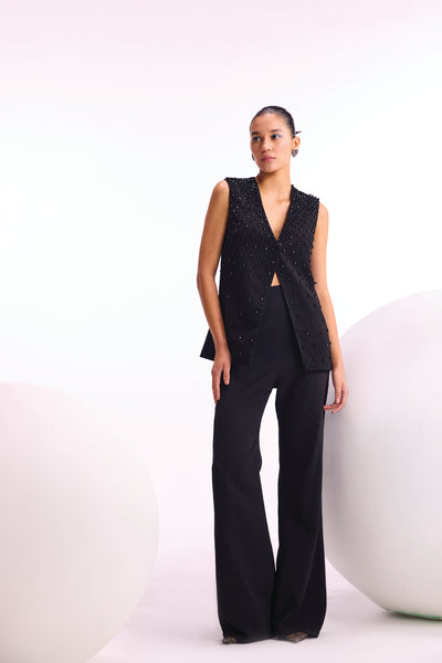 Namrata Joshipura Crystal Drop Co-ord Set indian designer wear online shopping melange singapore