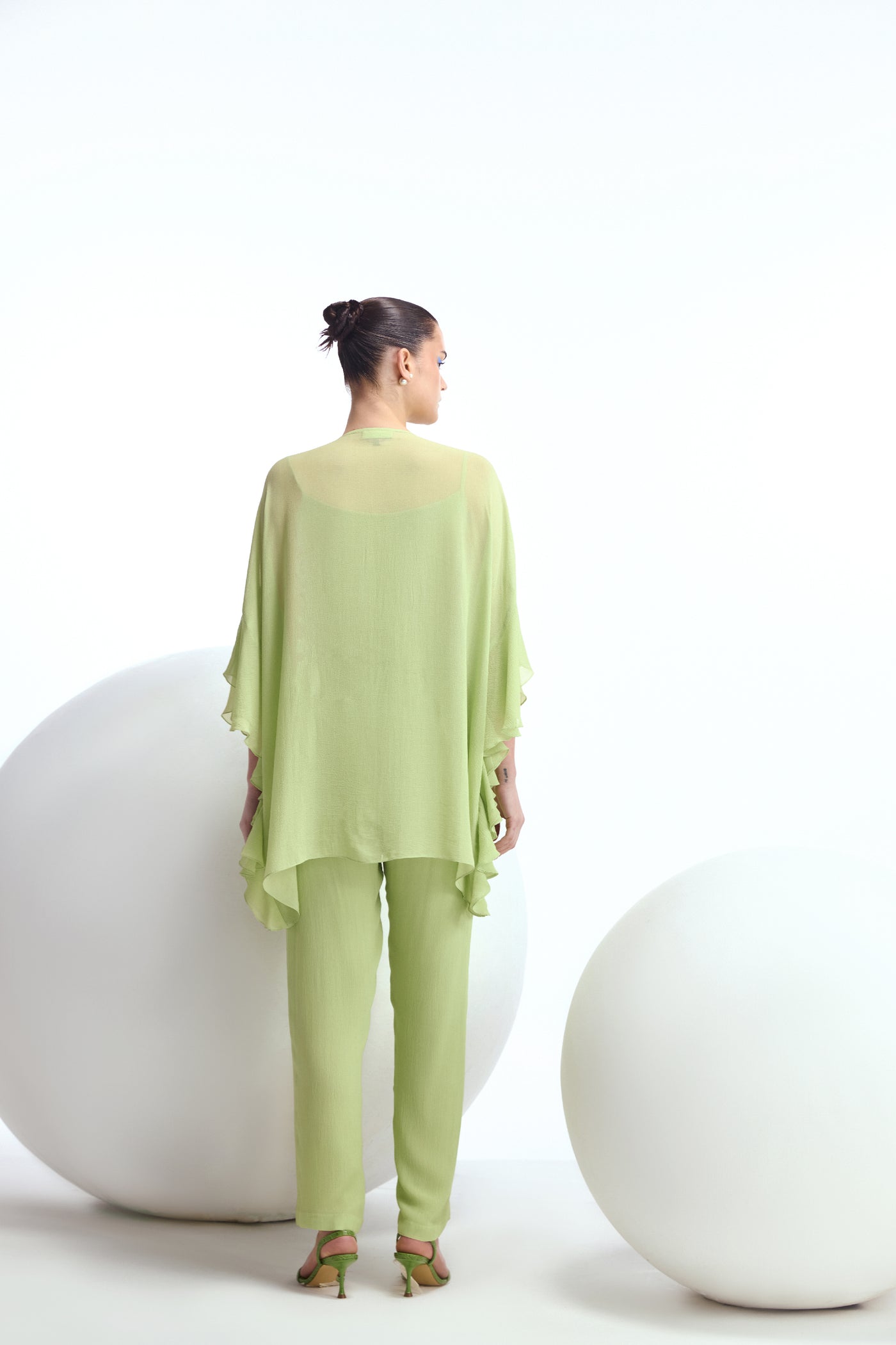 Namrata Joshipura Dahlia Asymmetric Co-ord Set indian designer wear online shopping melange singapore