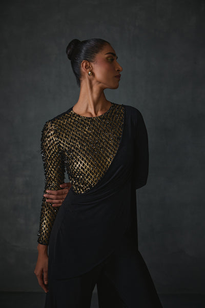 Namrata Joshipura Dazzling Jumpsuit indian designer wear online shopping melange singapore