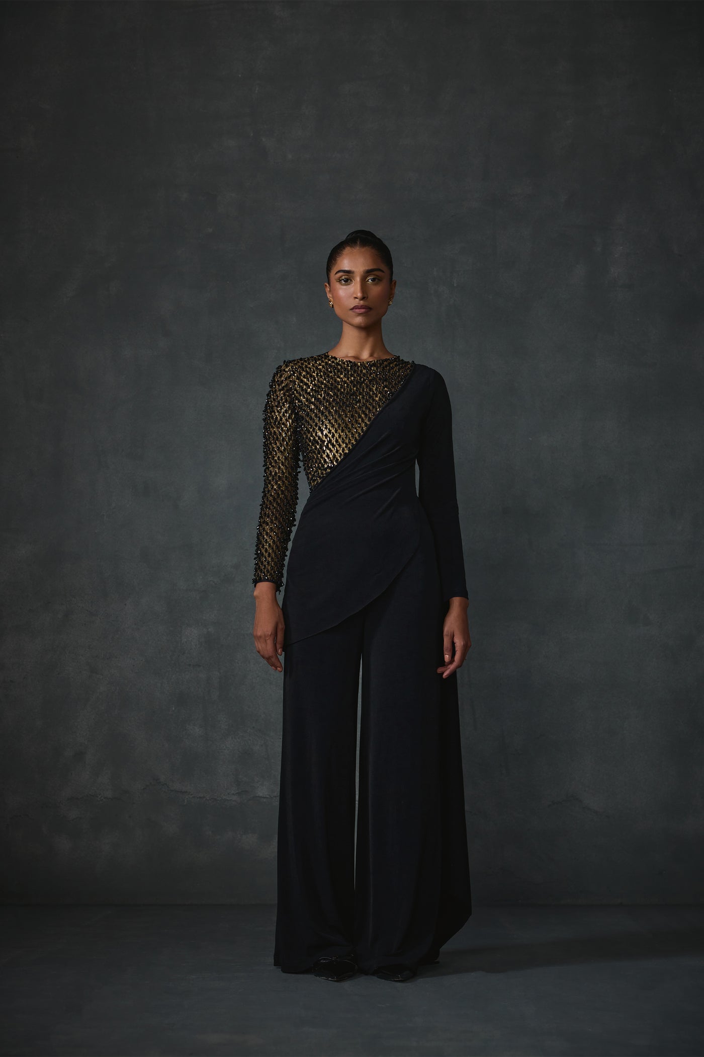 Namrata Joshipura Dazzling Jumpsuit indian designer wear online shopping melange singapore