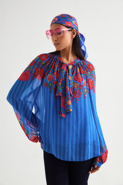 Namrata Joshipura Floret Boho Top indian designer wear online shopping melange singapore