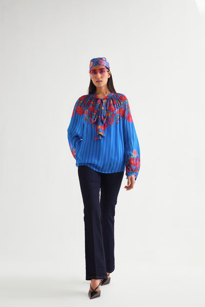 Namrata Joshipura Floret Boho Top indian designer wear online shopping melange singapore