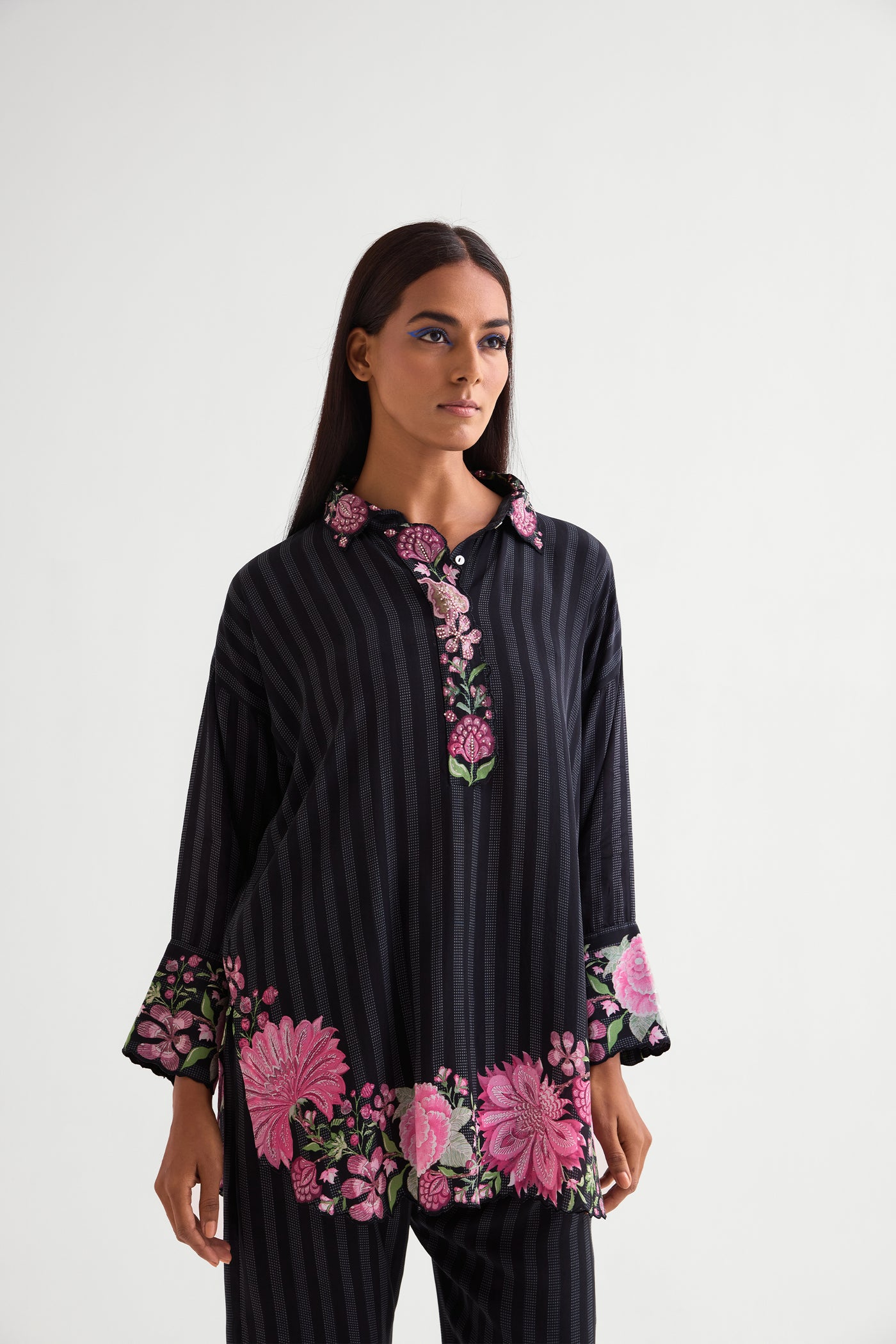 Namrata Joshipura Floret Classic Co-ord Set indian designer wear online shopping melange singapore