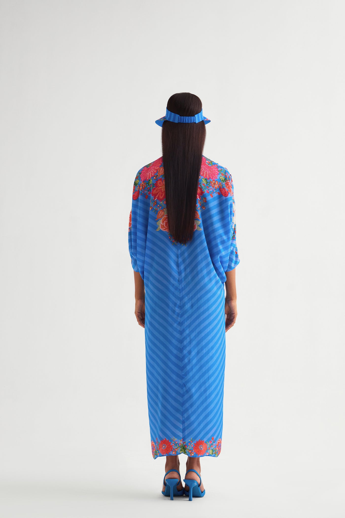 Namrata Joshipura Floret Drawstring Dress indian designer wear online shopping melange singapore