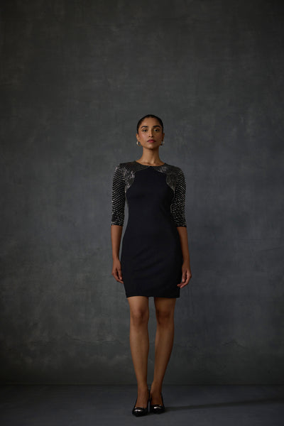 Namrata Joshipura Illumaris Shift Dress indian designer wear online shopping melange singapore