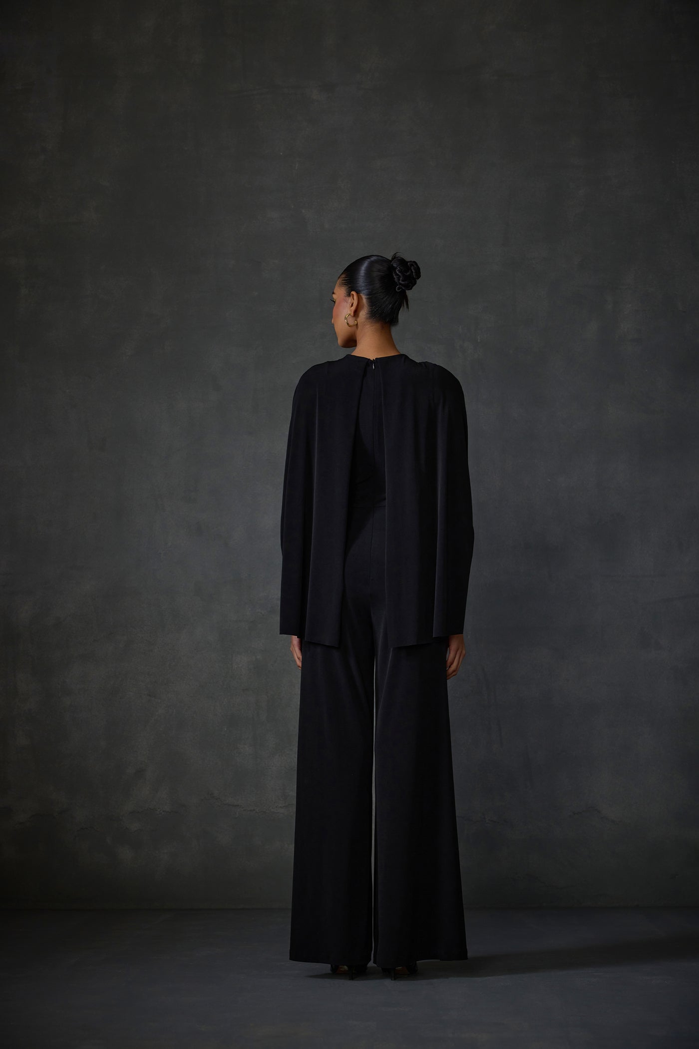 Namrata Joshipura Lattice Cape Style Jumpsuit indian designer wear online shopping melange singapore