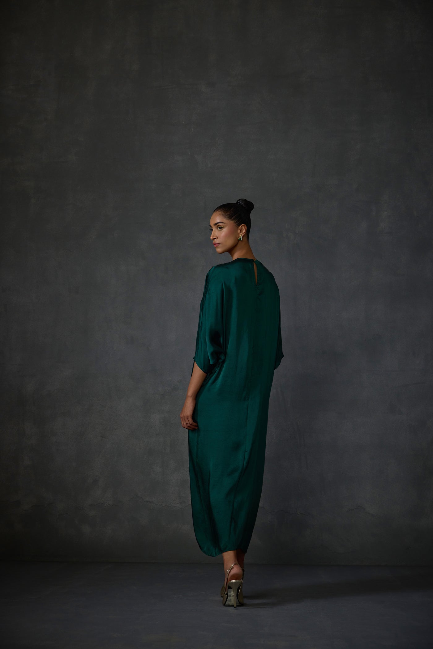 Namrata Joshipura Lattice Drawstring Dress indian designer wear online shopping melange singapore