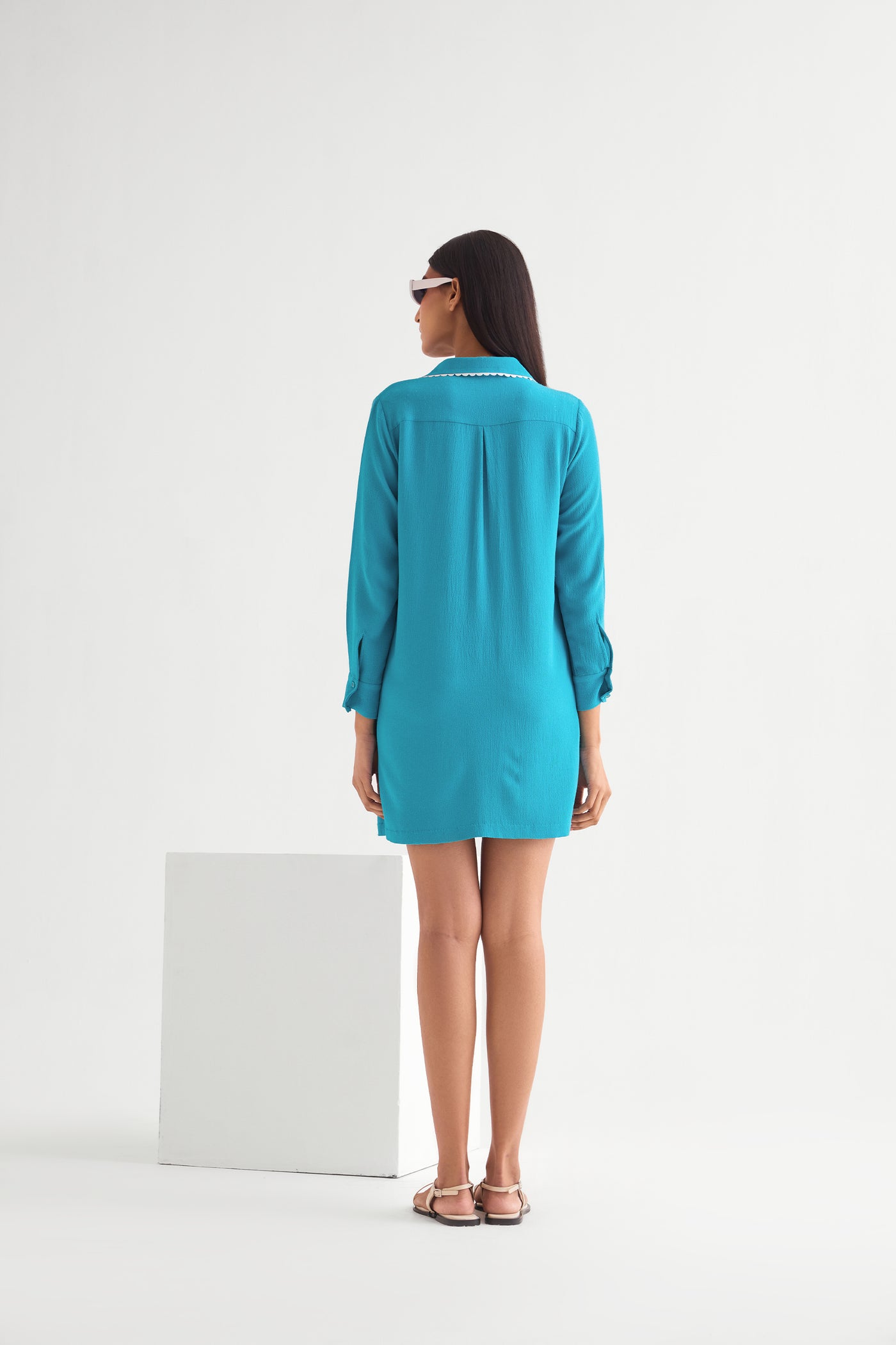 Namrata Joshipura Marina Boxy Dress indian designer wear online shopping melange singapore