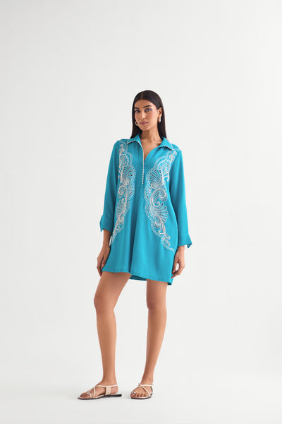 Namrata Joshipura Marina Boxy Dress indian designer wear online shopping melange singapore