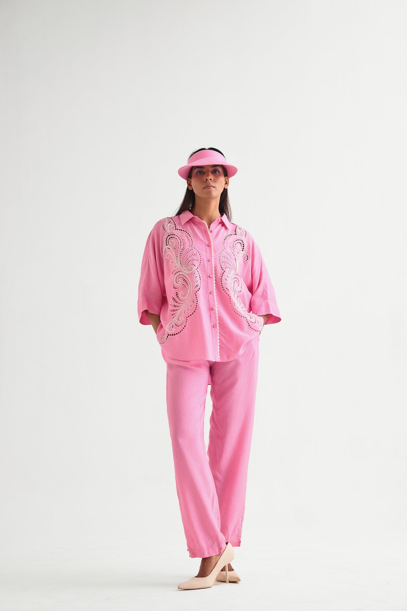 Namrata Joshipura Marina Classic Co-ord Set indian designer wear online shopping melange singapore