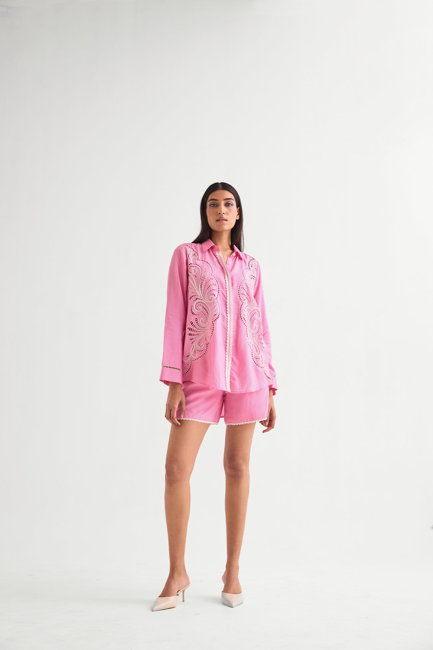 Namrata Joshipura Marina Classic Shirt indian designer wear online shopping melange singapore
