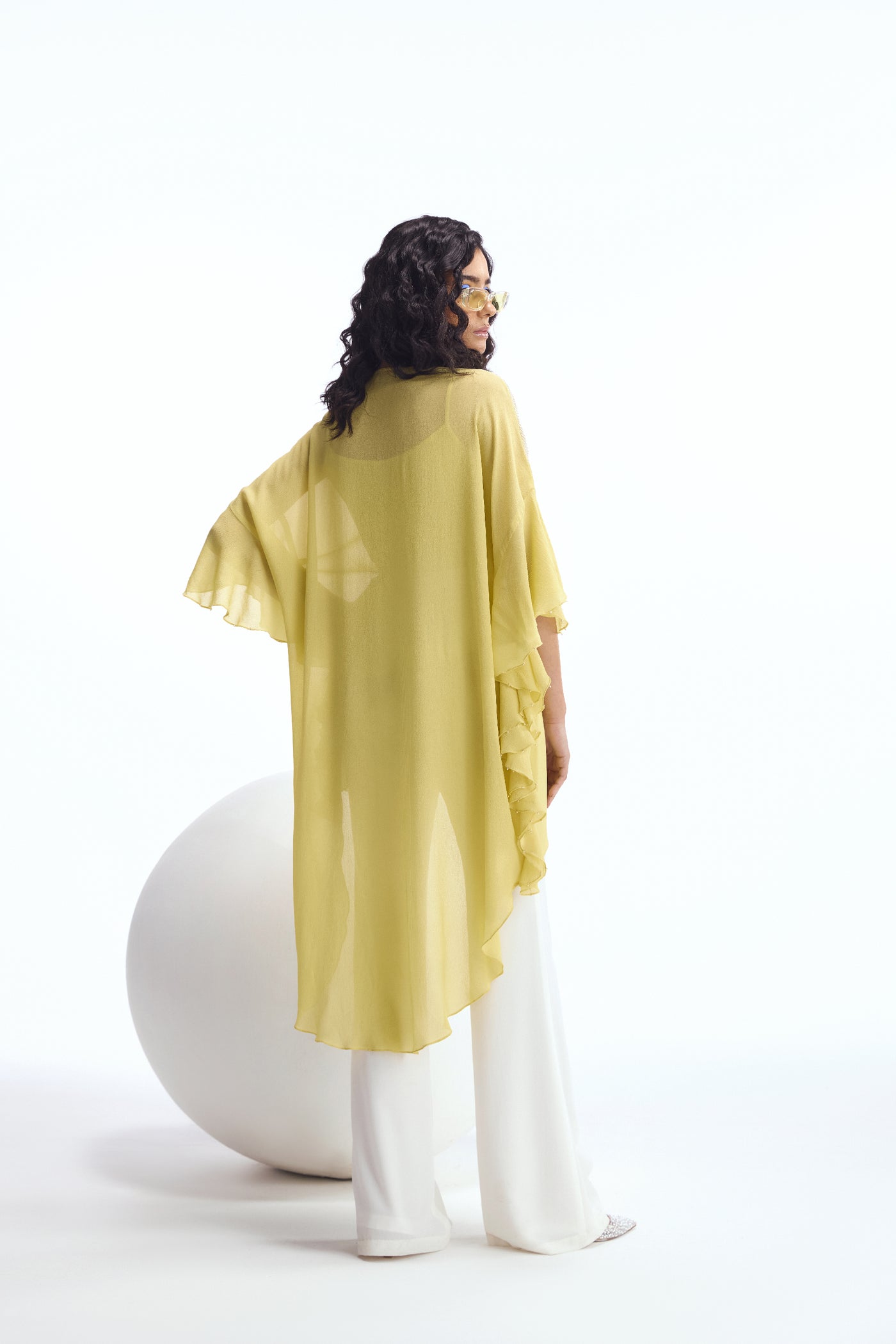 Namrata Joshipura Metallic Pearl Kaftan Tunic indian designer wear online shopping melange singapore